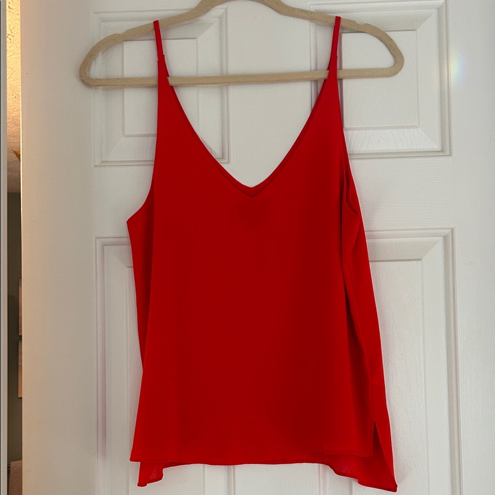 Topshop Women’s Bright Red Top